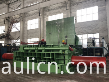 Presse à balles de copeaux de fer de ferraille hydraulique Y81f-250 (usine)
